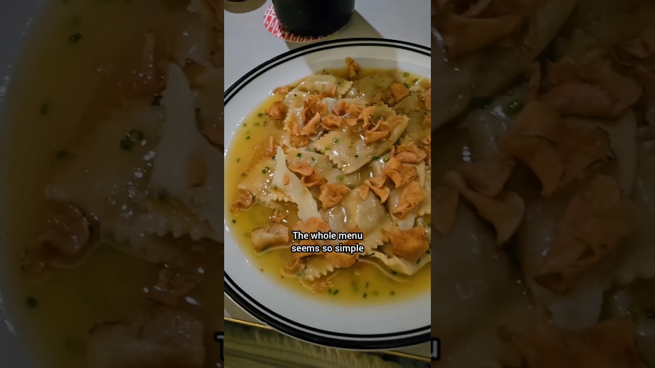 Trying one of the most recommended Italian restaurants in Sydney