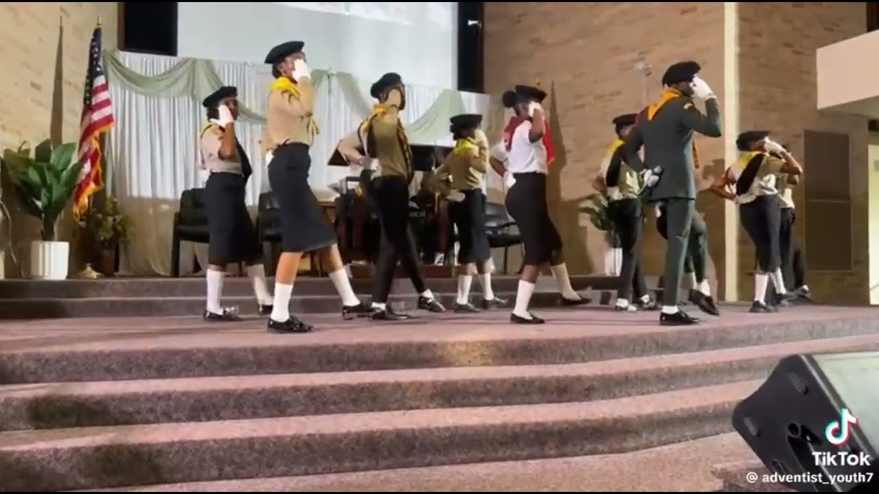 Akarasisi AdventistSpecialMarching drills team
