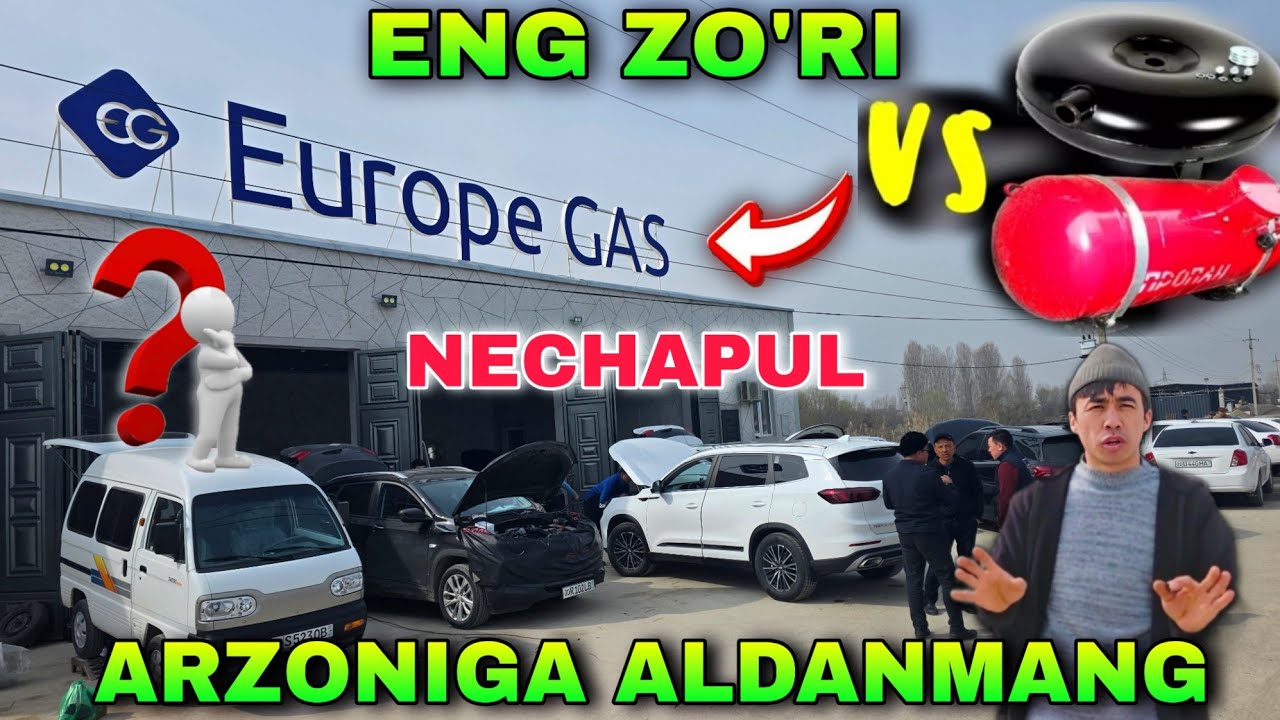 14 марта 2026 METAN PROPAN O'RNATISH NARXLARI SIRDARYO GULISTON EUROPE GAS 12.VILOYATGA 