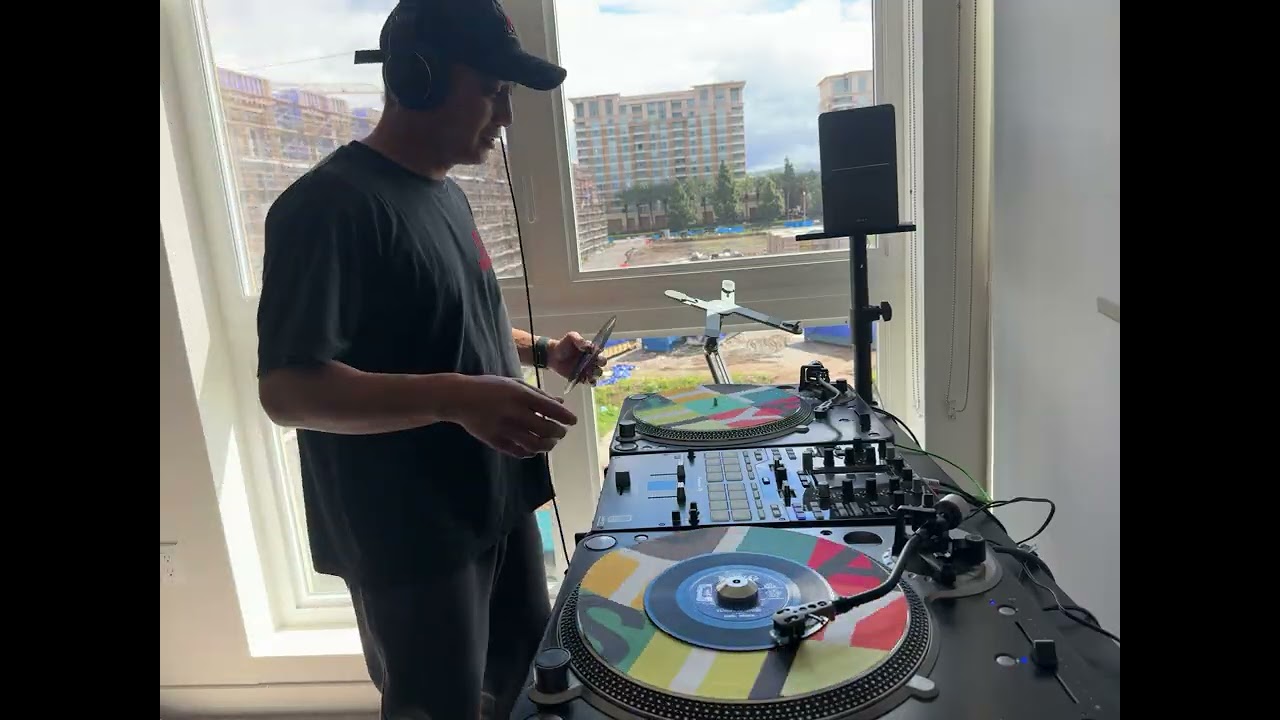 All vinyl set - freestyle practice