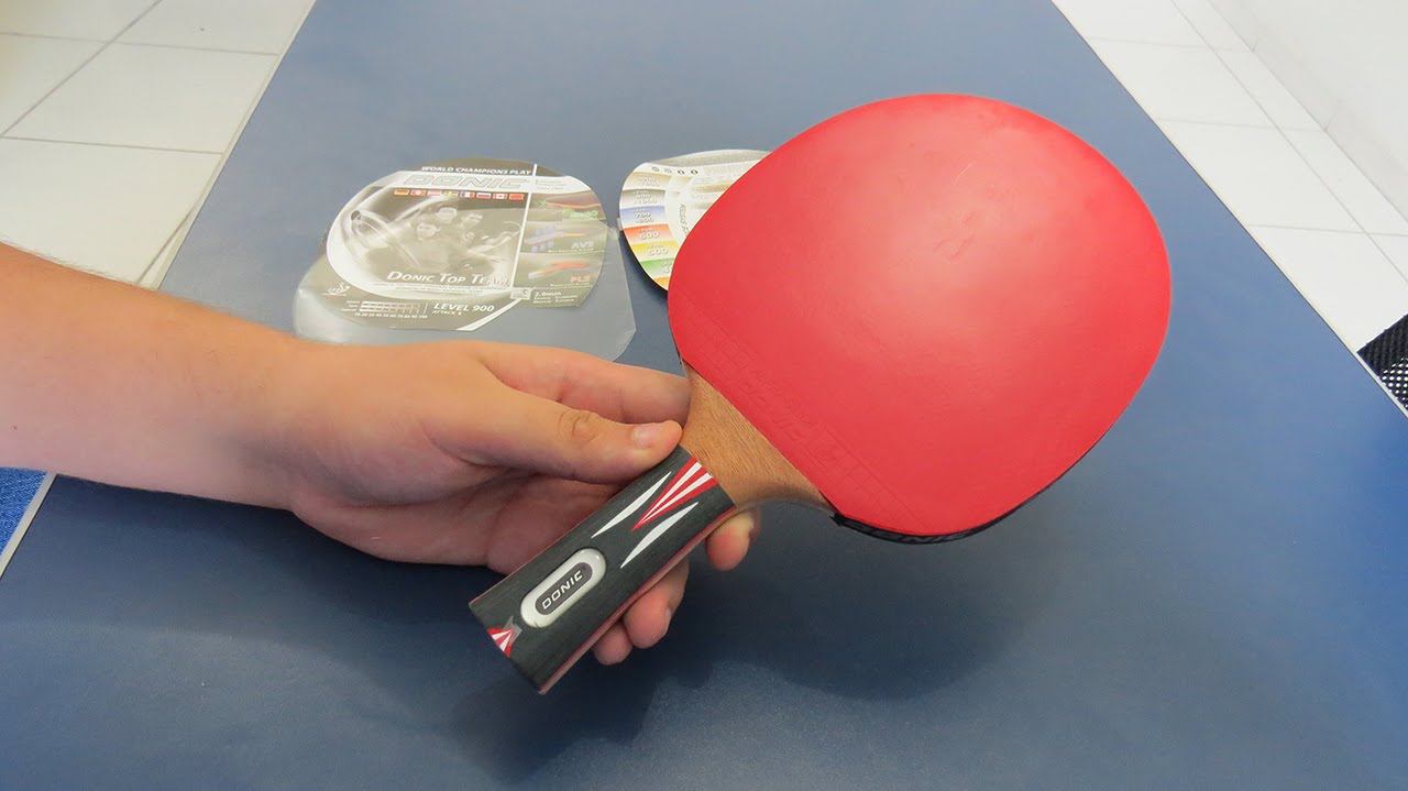 Raquete de Tenis de Mesa TOP Teams 900 da DONIC.
