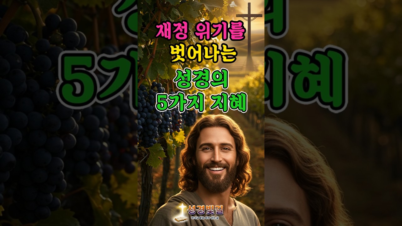 재정 위기를 벗어나는 5가지 성경 지혜 | 성경빛길 | 재정관리 | 십일조 | 축복