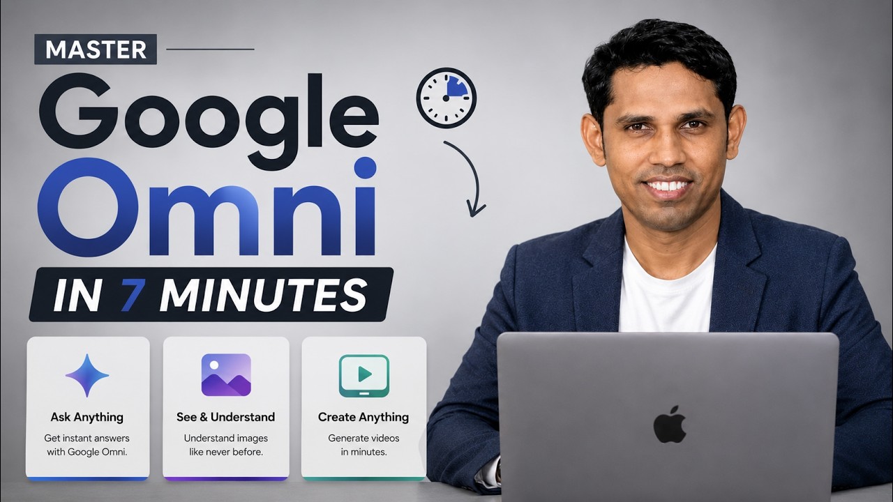 Туториал по Google Omni на хинди 2026 | Изучите всё на практике всего за 7 минут
