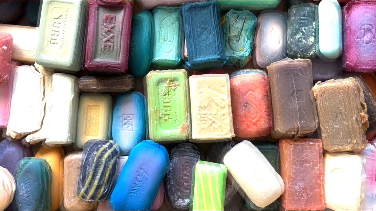 UGLY&BEAUTIFUL Soap *649 | Dry Soap Cutting | #soapcarving #sabun #asmrsoap