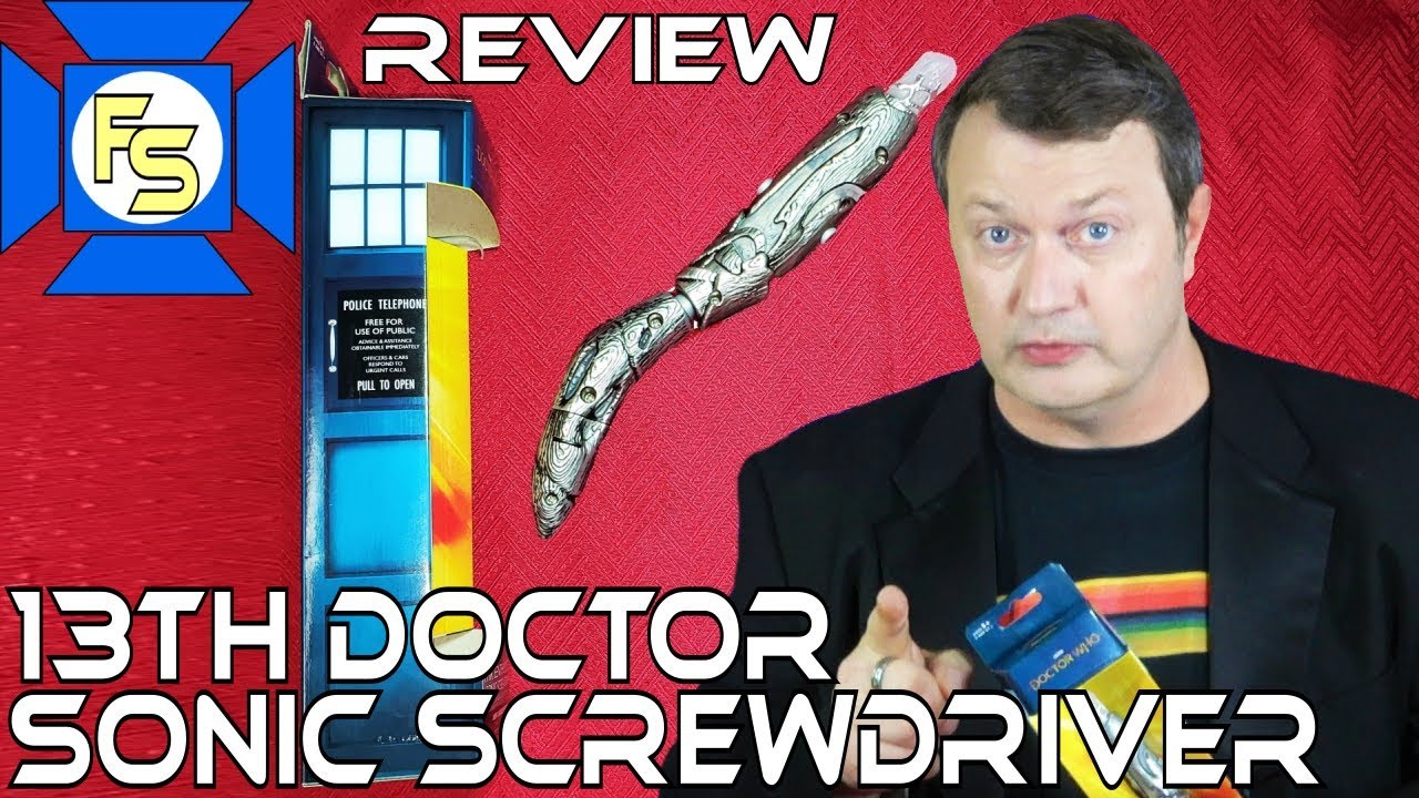 DOCTOR WHO 13th Doctor Sonic Screwdriver Review (Seven20 Version)