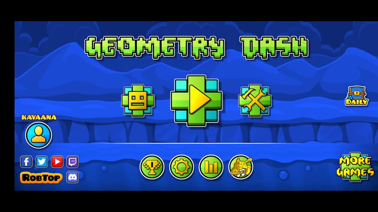 Main geometri dash #geometrydash #lokatara #gd #games 