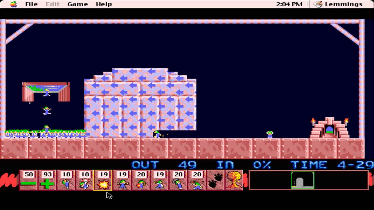 Lemmings - Classic Mac Games