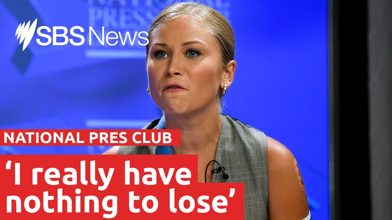 Grace Tame claims she received ‘threatening’ call to protect Scott Morrison's reputation | SBS News