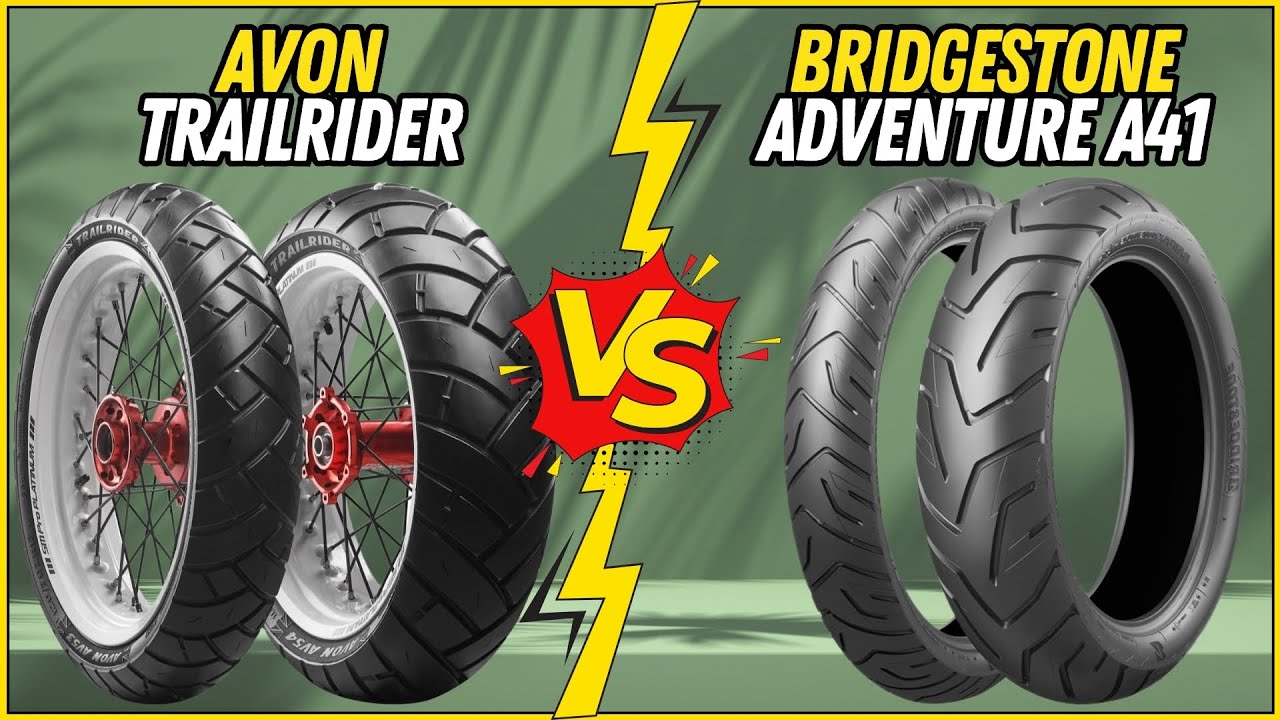 Avon Trailrider vs Bridgestone Battlax Adventure A41: Adventure Tire Comparison