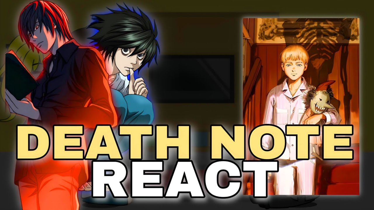 Death note characters react to Johan Liebert as Kira