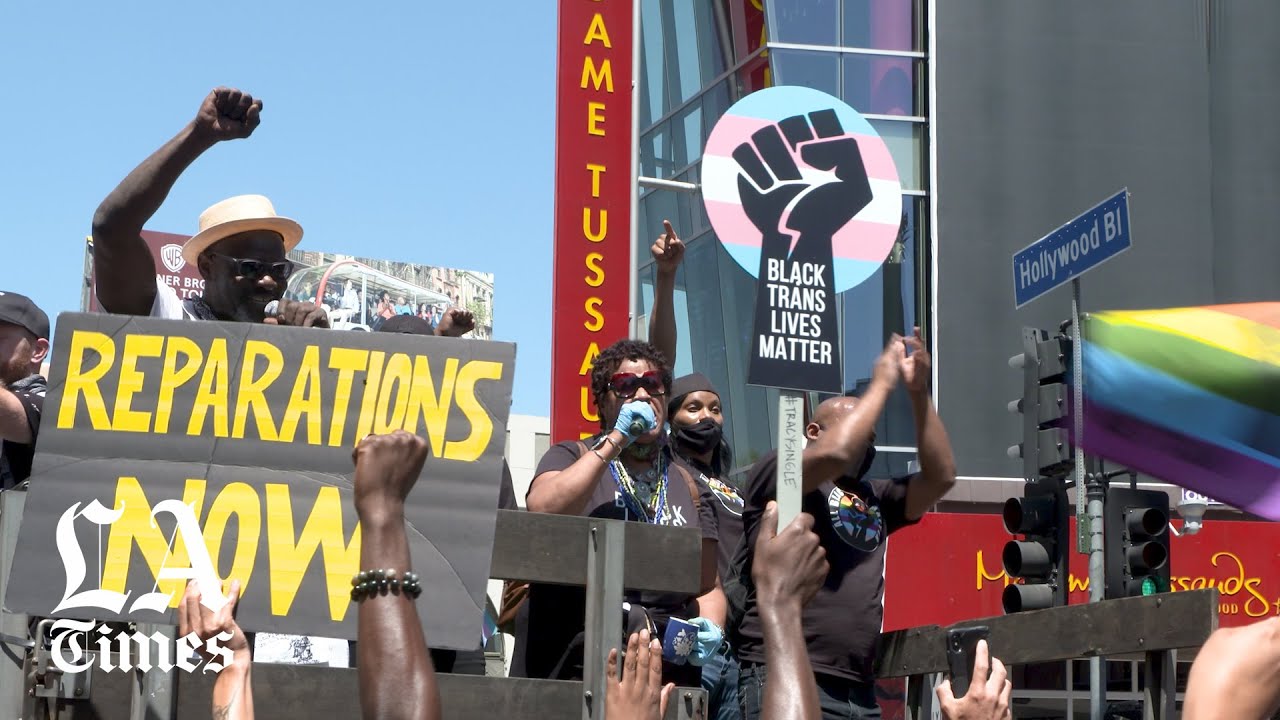 All Black Lives Matter march in Hollywood