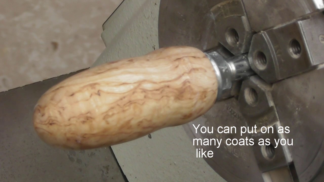 CA glue finishing / acrylic finish