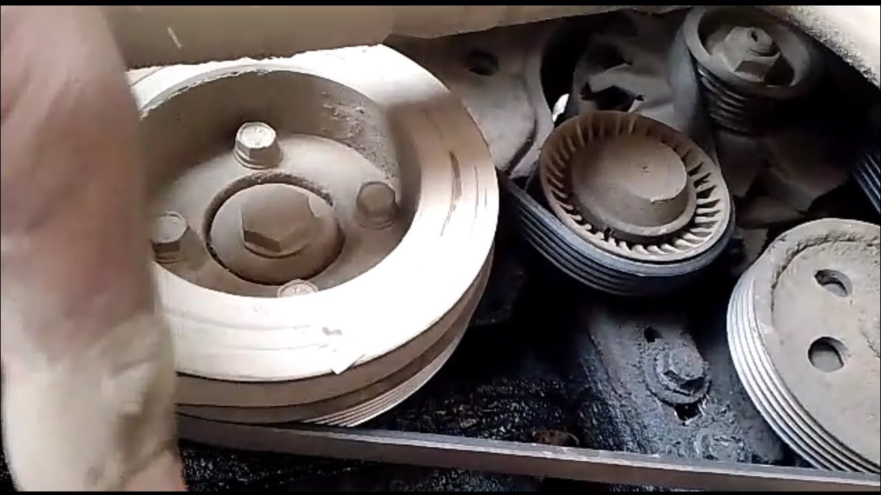 Tata Indigo TDI engine fan belt Khula fitting