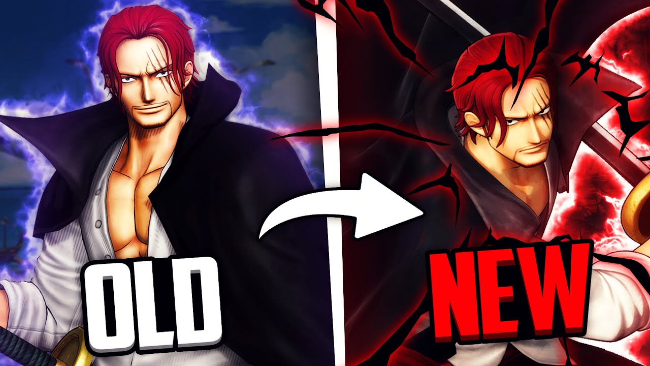 One Piece Pirate Warriors 4 OLD vs NEW Shanks Comparing