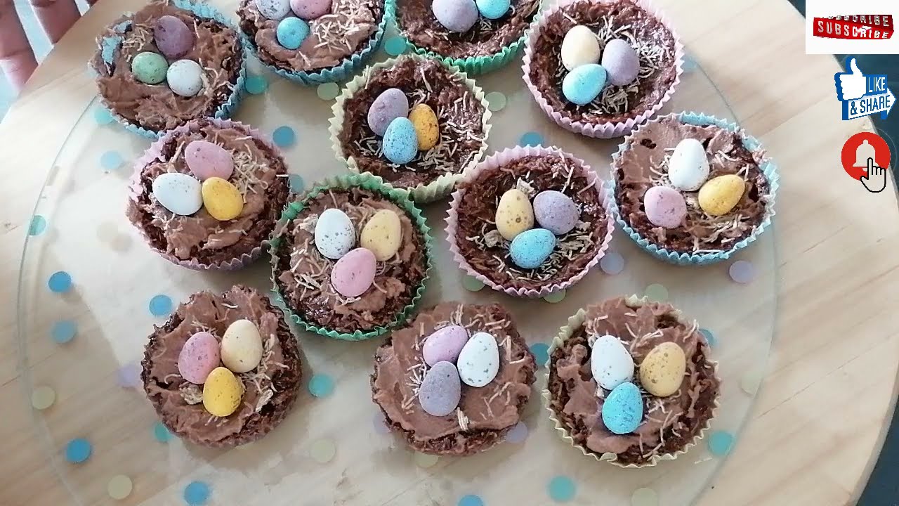 Best Chocolate Nest || Easter Special || Easter Nest with Chocolate Filling