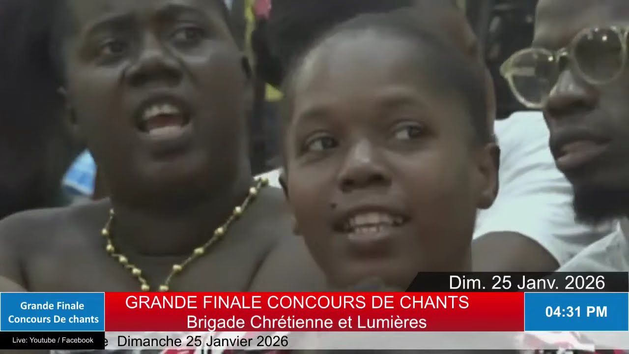 Grande Finale | CONCOURS DE CHANTS | Dimanche 25 Janvier 2026