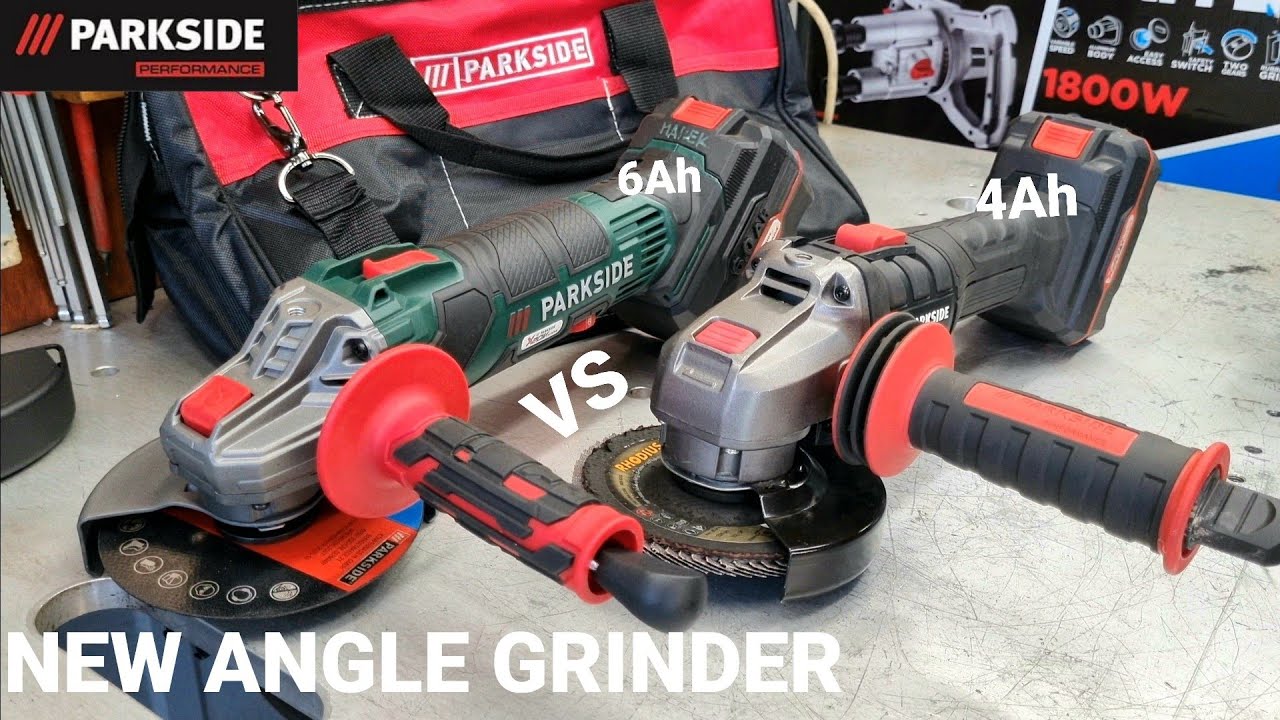 Новая угловая шлифовальная машина Parkside PWSA 20 Li-C3 протестирована на 6 Ач   PWSAP 20 LI C3.