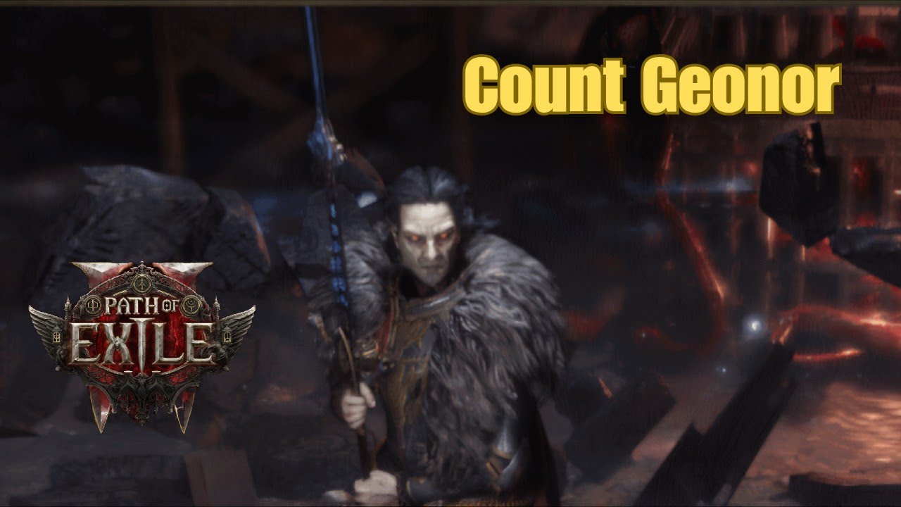 Count Geonor Boss Fight 4k 60fps No Commentary(Path of Exile 2)