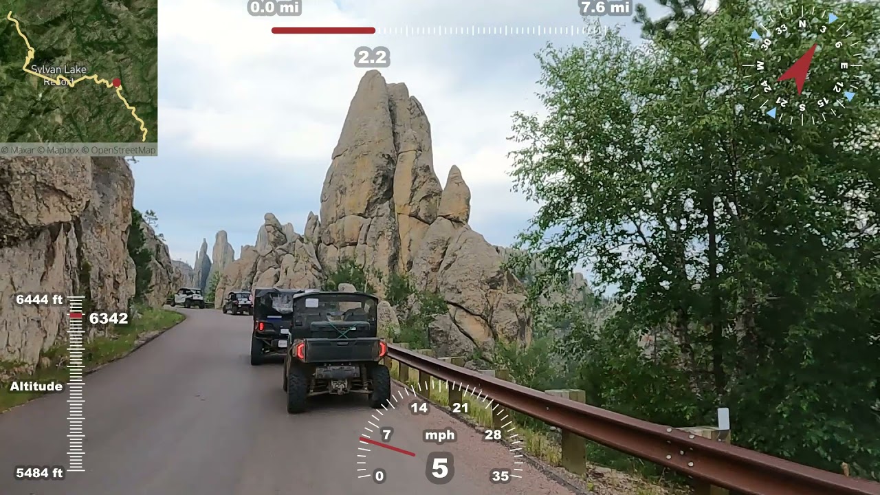 Needles Highway by UTV-South Dakota