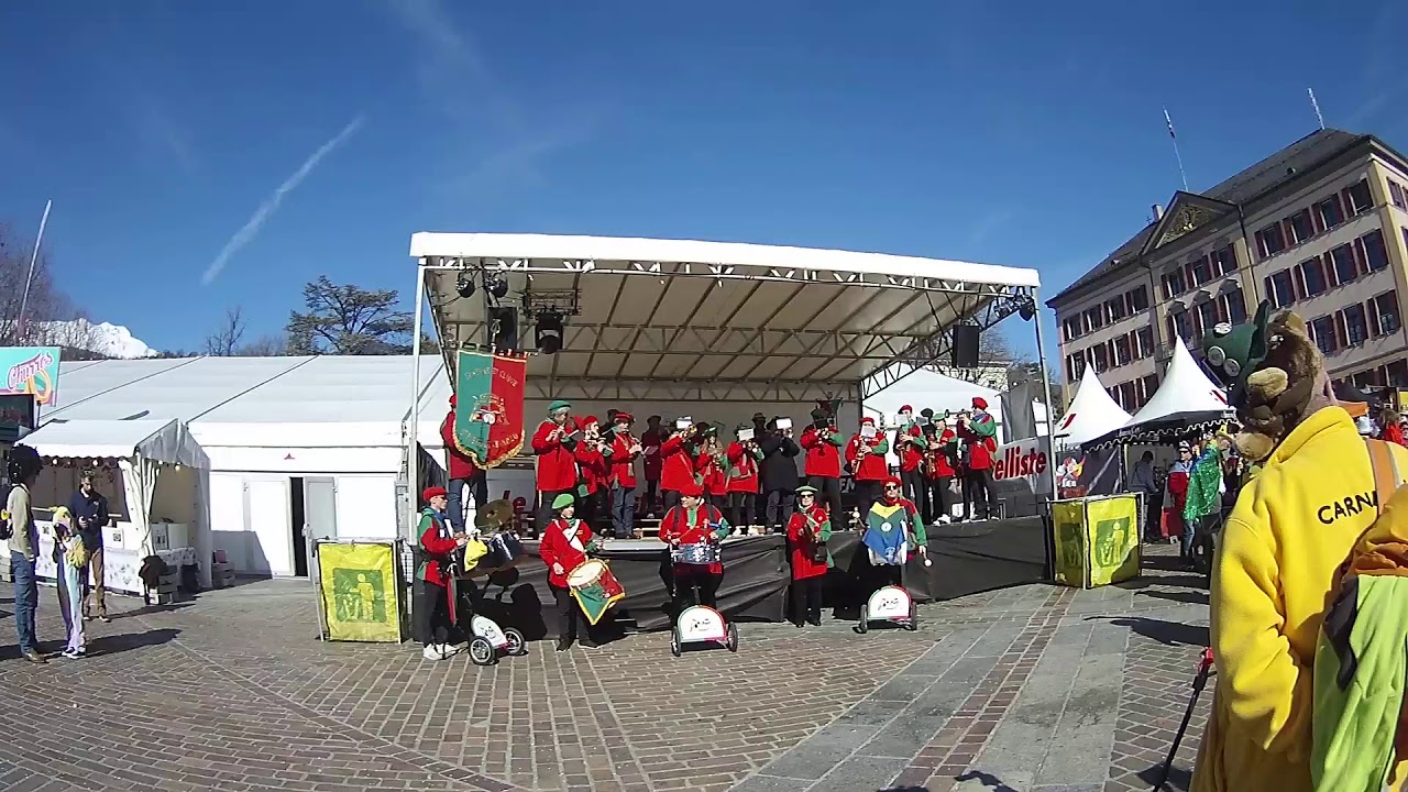 Carnaval Sion 2020 Fanfare St pierre de chandieu Hott Stuff