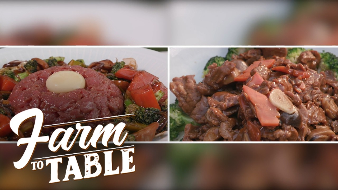 How to cook ‘Beef Broccoli’ and 'Steak Tartare' | Farm To Table