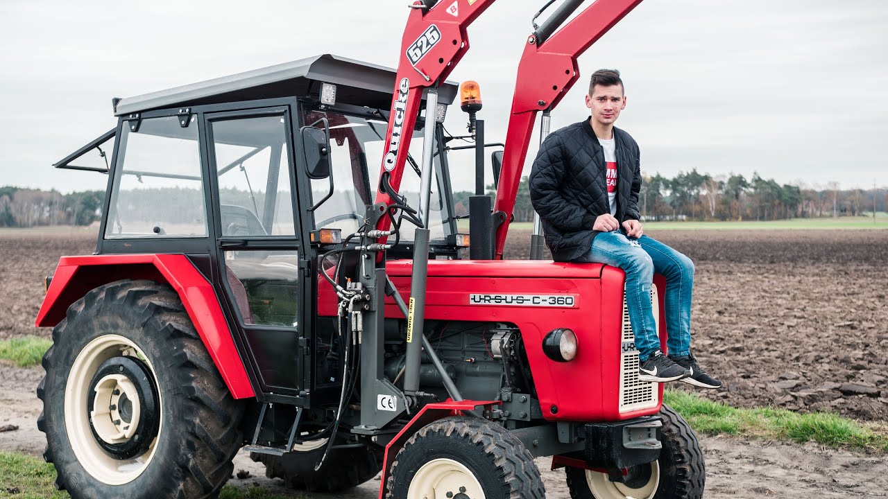 MÓJ CIĄGNIK odc.7 Bartek i jego Ursus C-360