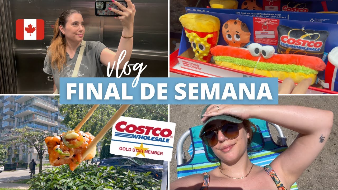 VLOG vida real no CANADÁ | final de semana de sol ☀️🇨🇦
