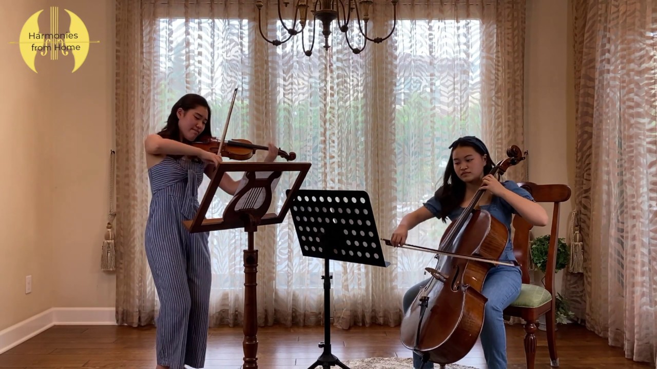 Salut d'Amour - Violin and Cello Duet [Harmonies from Home]
