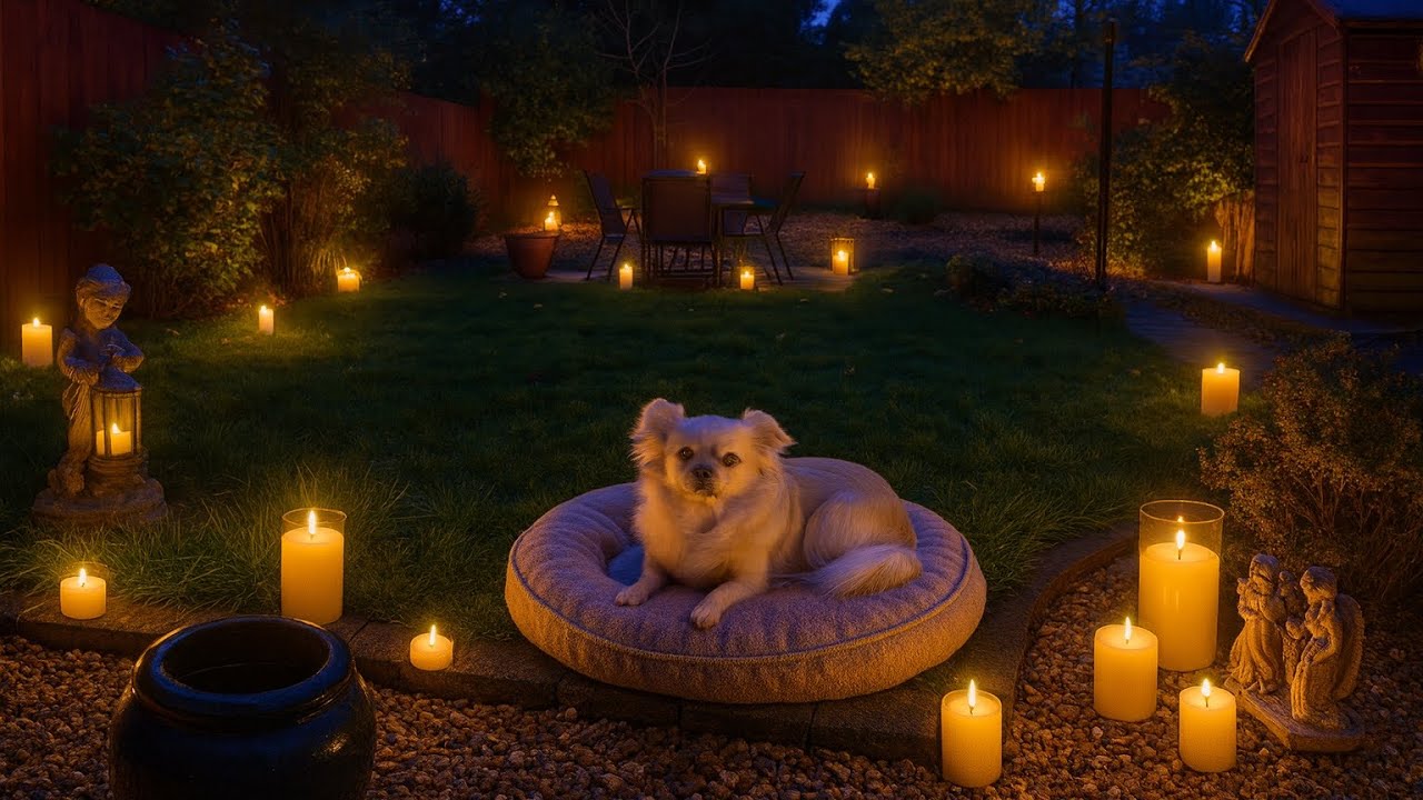Dog spooky relaxing ambiance 🎃👻