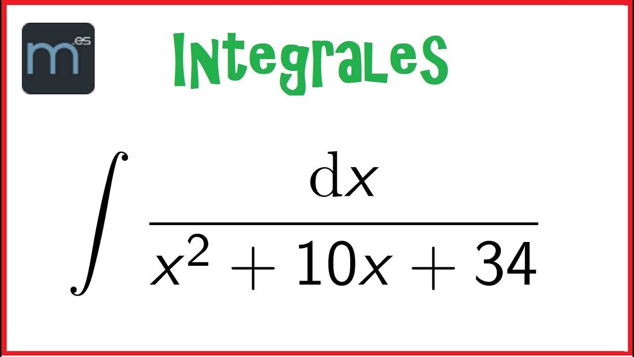 Integral tipo arcotangente, integrales racionales cociente de polinomios