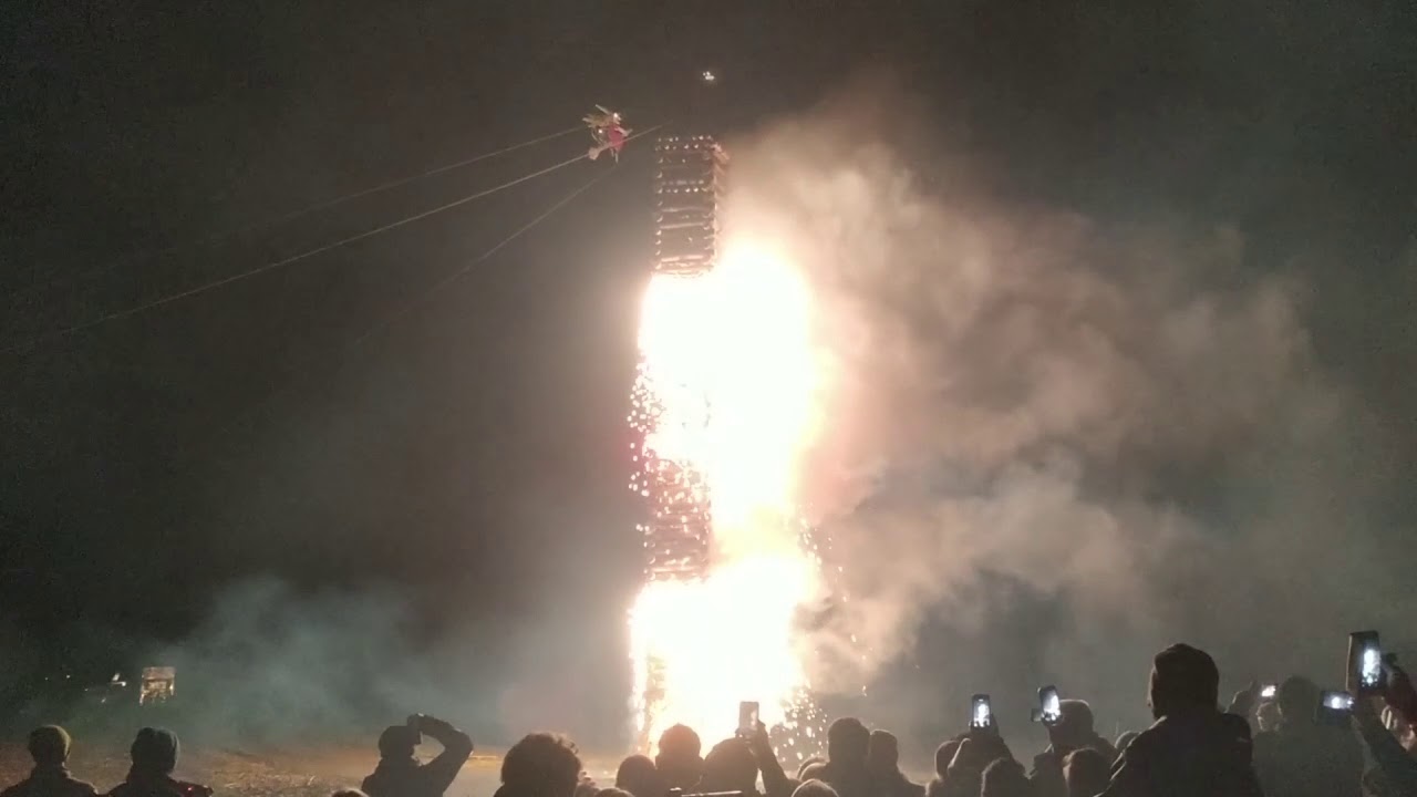 Funken Brederis 2019 - Bresner Funken - Feuershow - Brauchtum in Vorarlberg