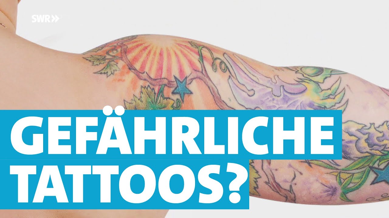 So gefährlich sind farbige Tattoos
