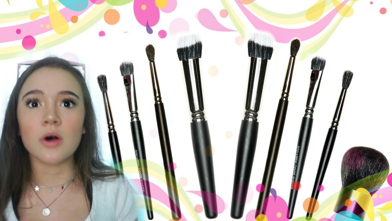 My New VEGAN CRUELTY-FREE Frilliance BRUSHES!! FionaFrills Vlogs