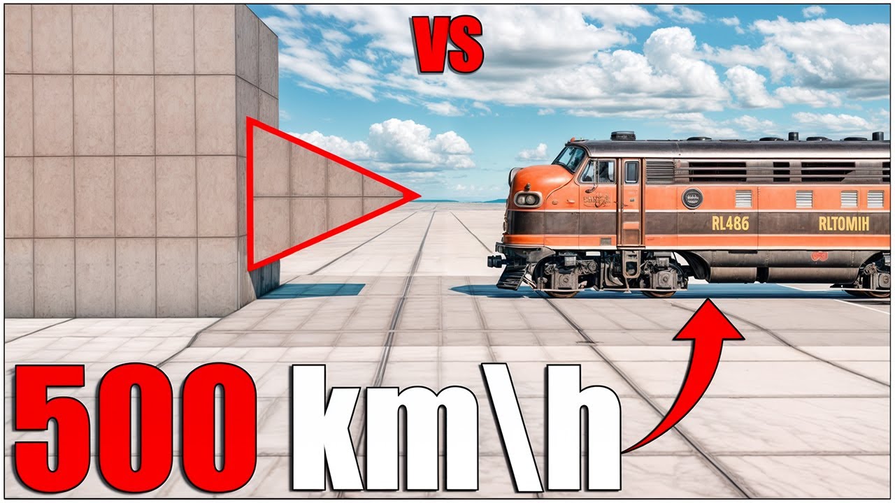 Train Crash Test Realistic Physics at 500 km\m 🔥#2 | Car Body Testing | BeamNG Drive | car torture