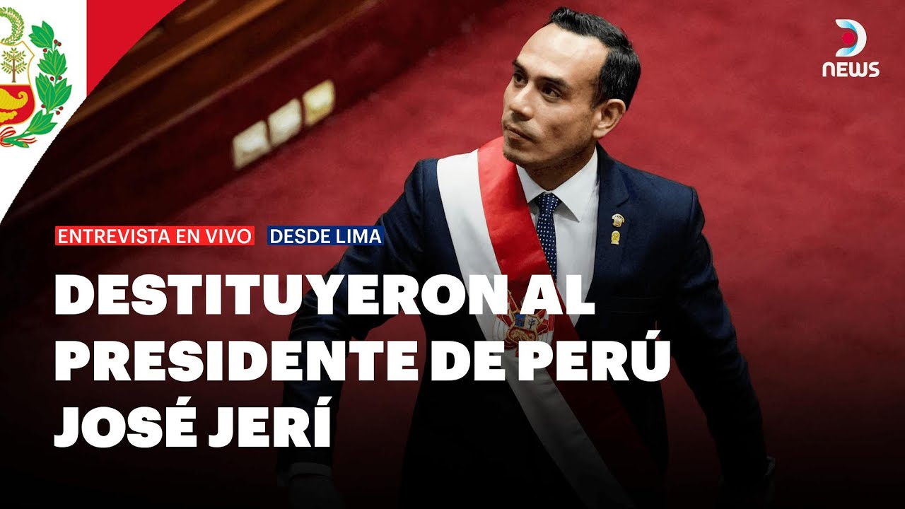 🇵🇪 José Jerí fue destituido por el Congreso tras aprobarse siete mociones de censura | DNews