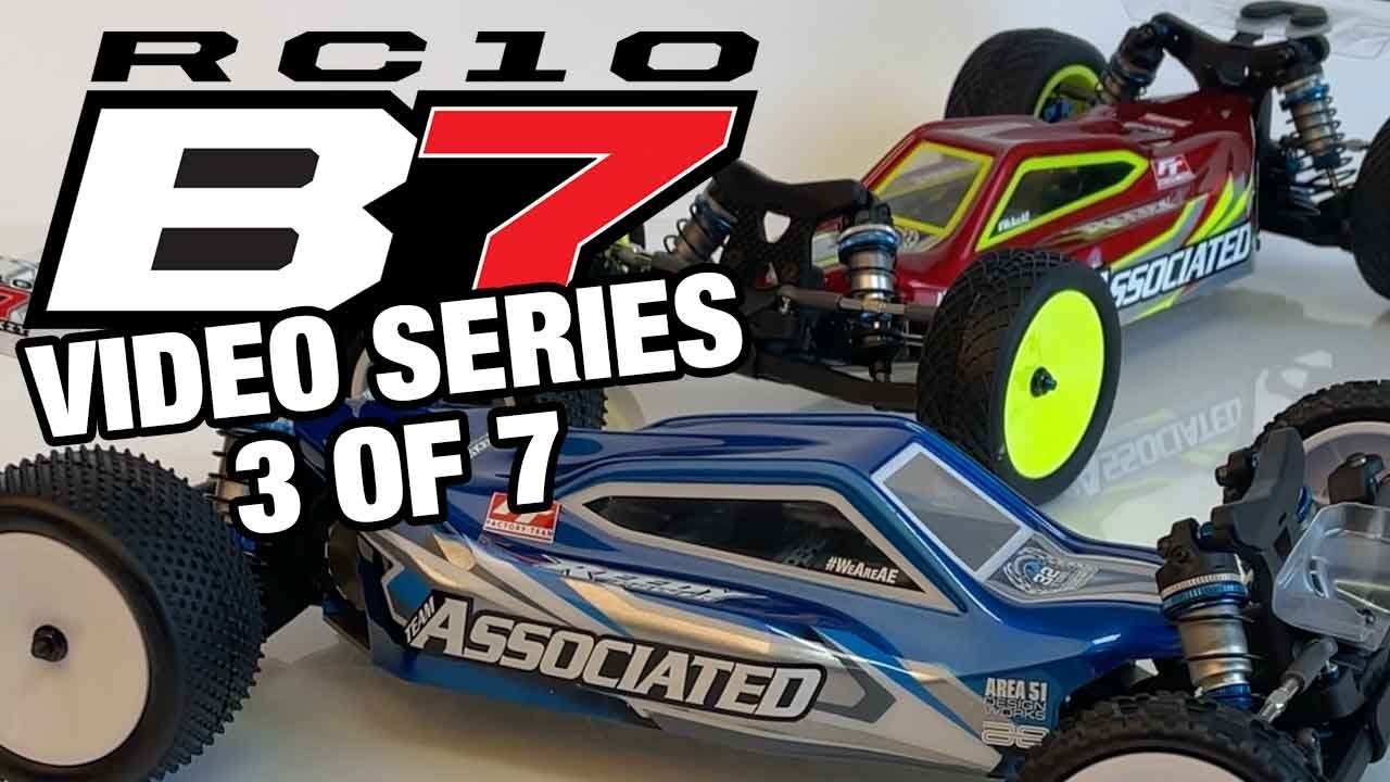 PART 3 of 7 - RC10B7 Video Series:   Design Technology