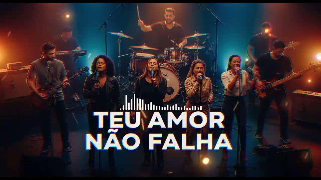 ESSA VAI IMPACTAR, TENHA ESPERANÇA! ACORDE🔥Teu Amor Não Falha - LeoIaGospel ✨DignoDeLouvorIA