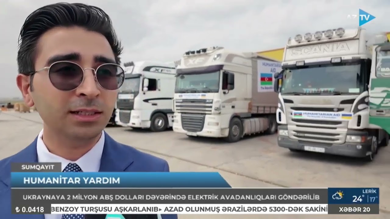 Ukraynaya 2 milyon ABŞ dolları dəyərində yardım göndərildi