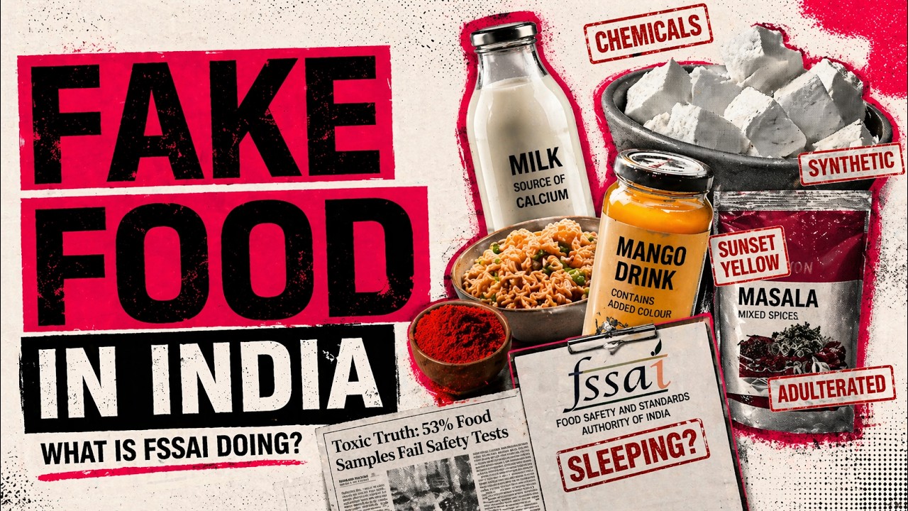 Fake Food in India: What Are They Hiding?