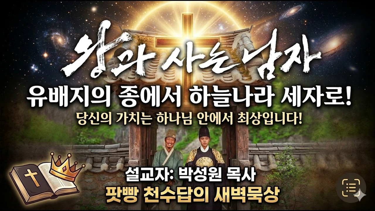 [교과강해설교] 왕과 사는 남자ㅣ박성원 목사ㅣ2026년 1기 11과