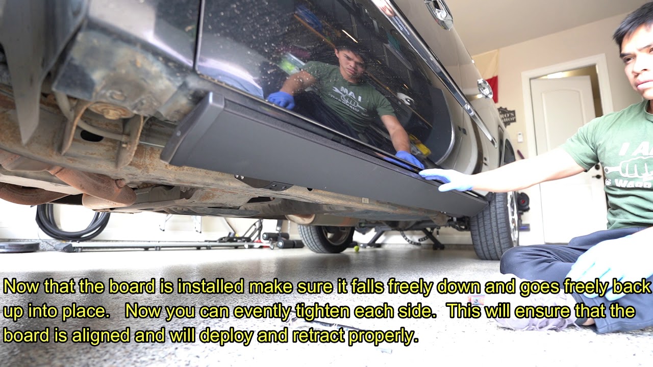 2007 to 2014 Tahoe Escalade Suburban Yukon Amp Research Powerstep Install