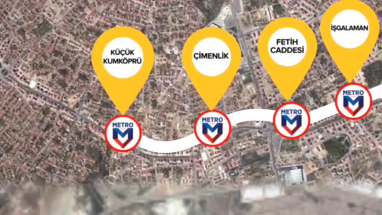 Konya Metro Hattı Güzergahı