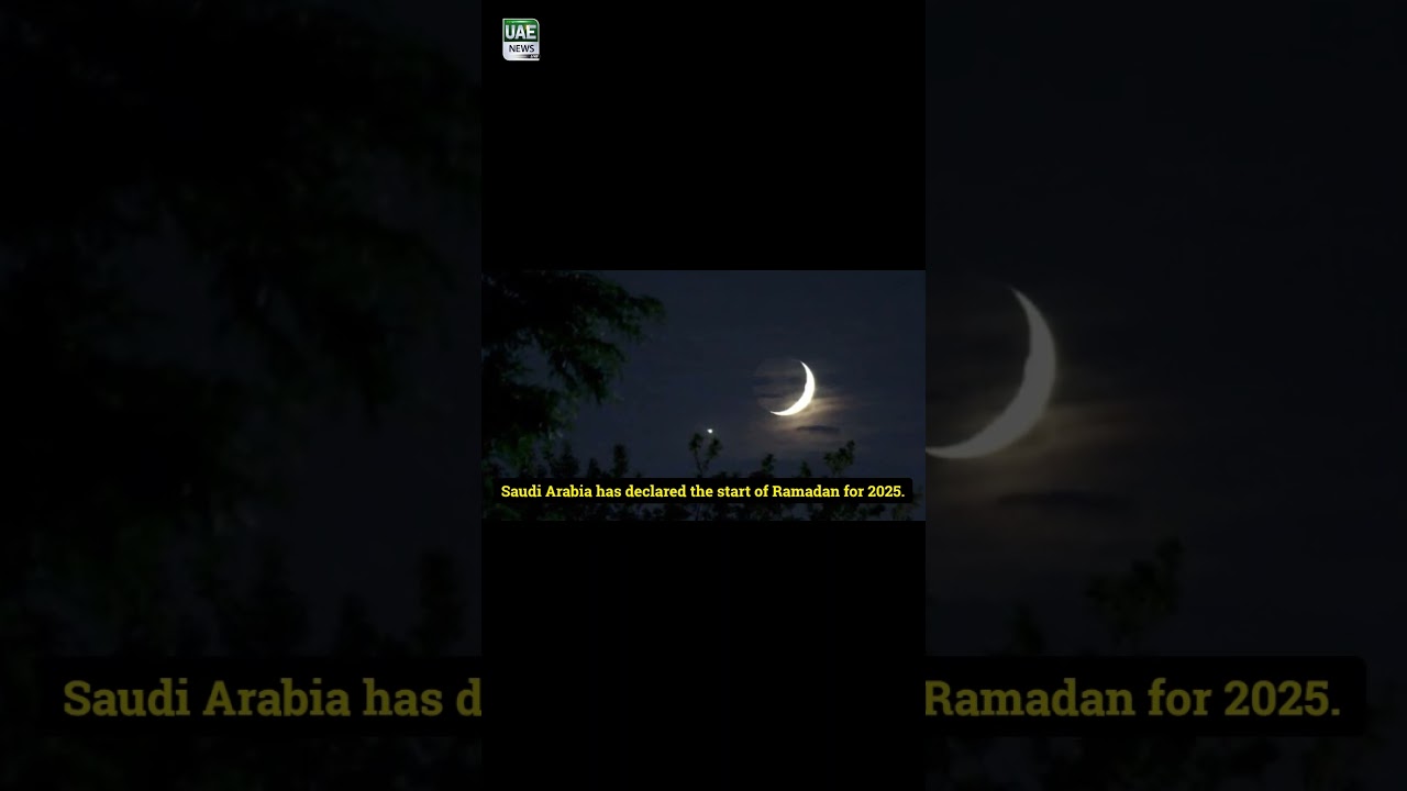 Ramadan 2025 Begins: Moon Sighted in Saudi Arabia &ndash; Start Fasting Now! #news