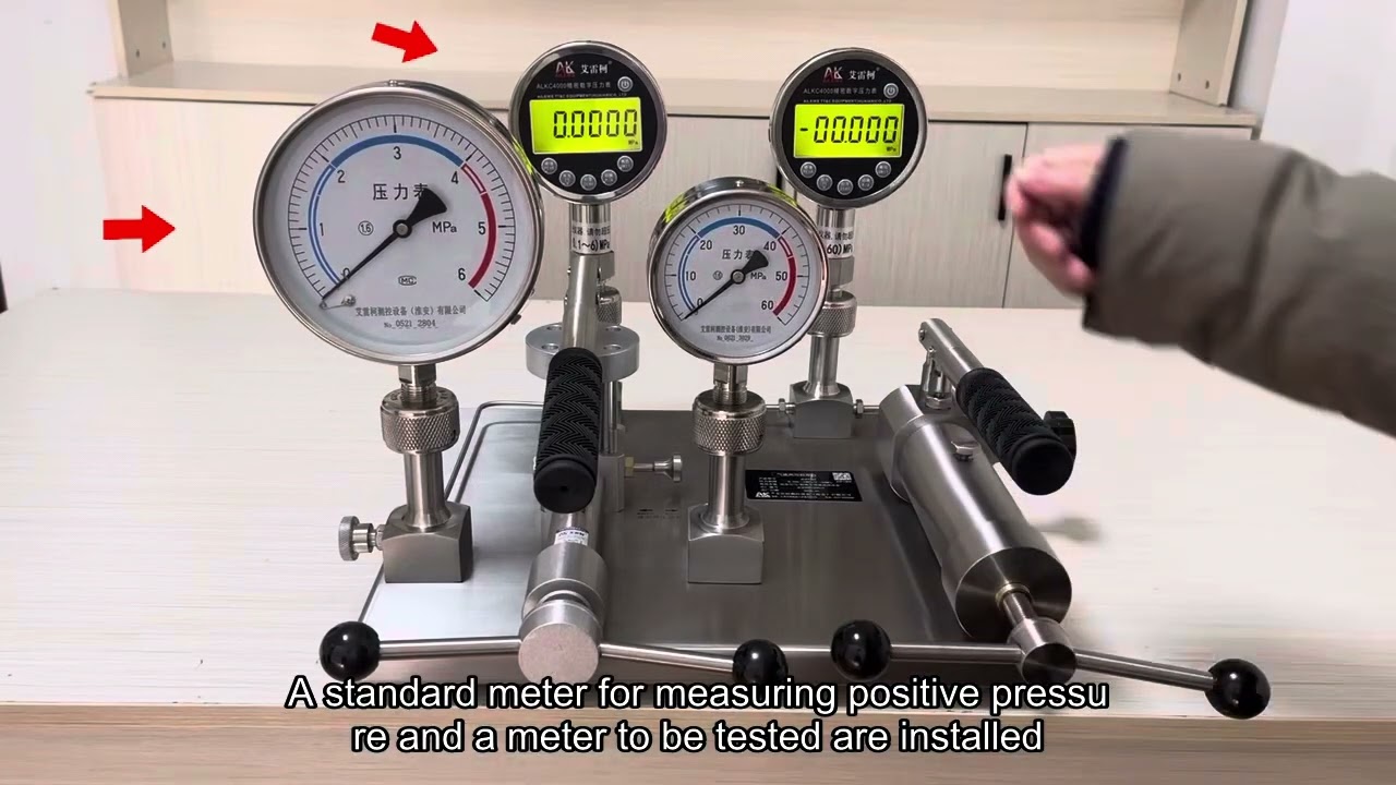 How to calibrate pressure manometers.  #Dial Pressure Gauge #ALKT785 #ALKC400D #Calibration