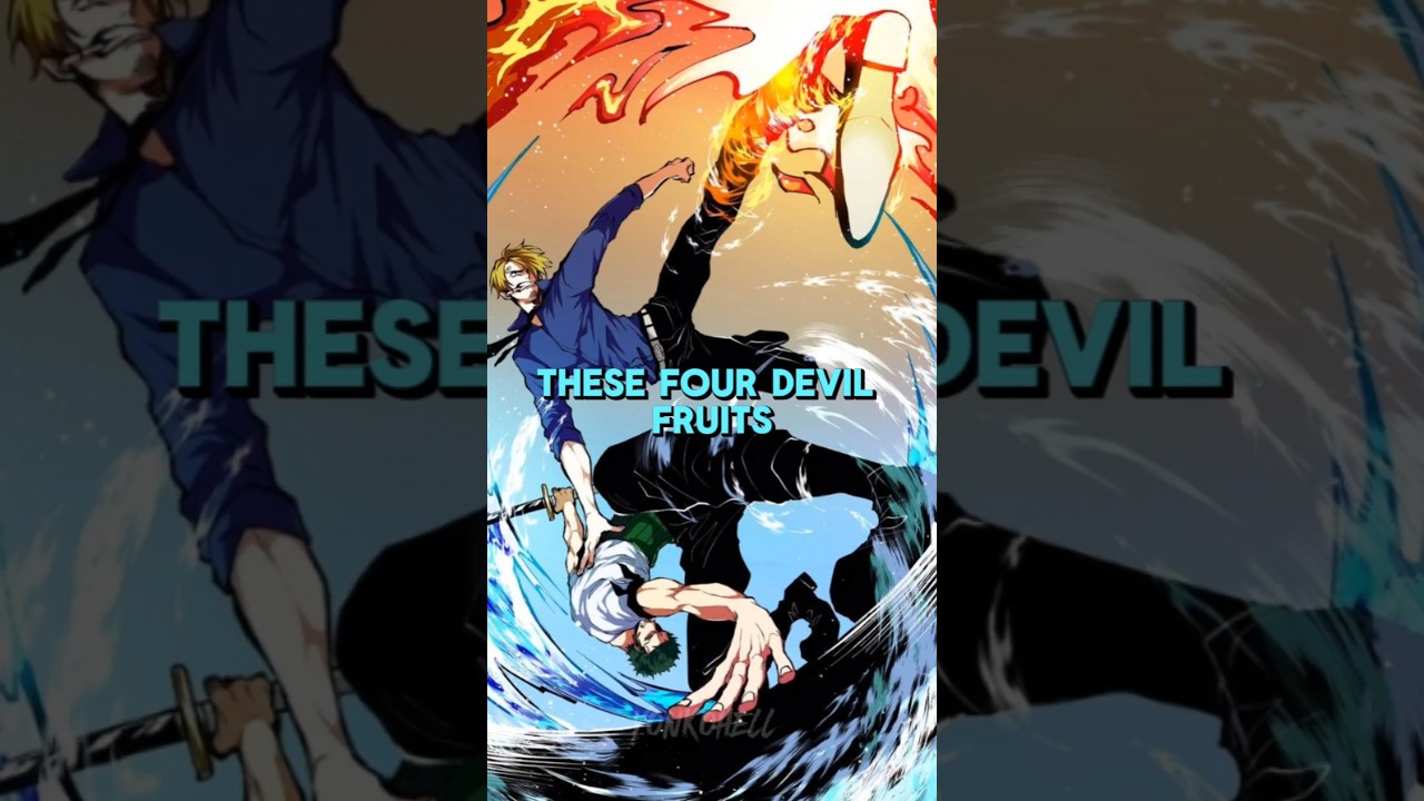 Four rare gods devil fruit in one piece