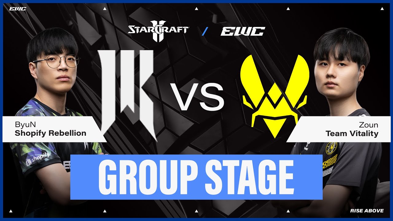 ByuN vs Zoun | StarCraft II at EWC 25 - Day 2 - Group Stage