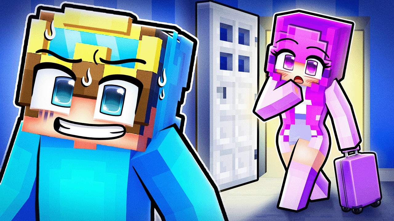 MOVING IN with Zoey in Minecraft!