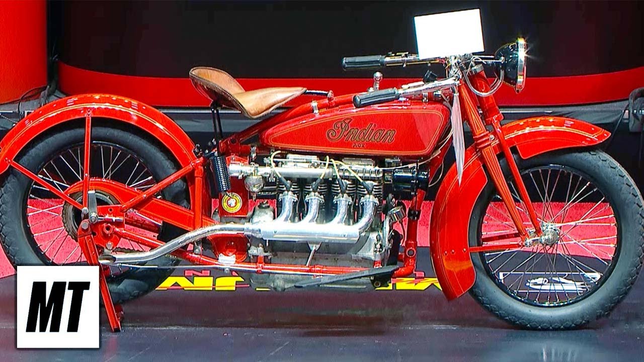 This 1927 Indian Ace Four Went for How Much? | Mecum Auctions Las Vegas | MotorTrend