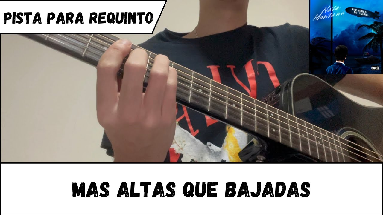 Pista para requinto | Mas Altas Que Bajadas | Natanael Cano