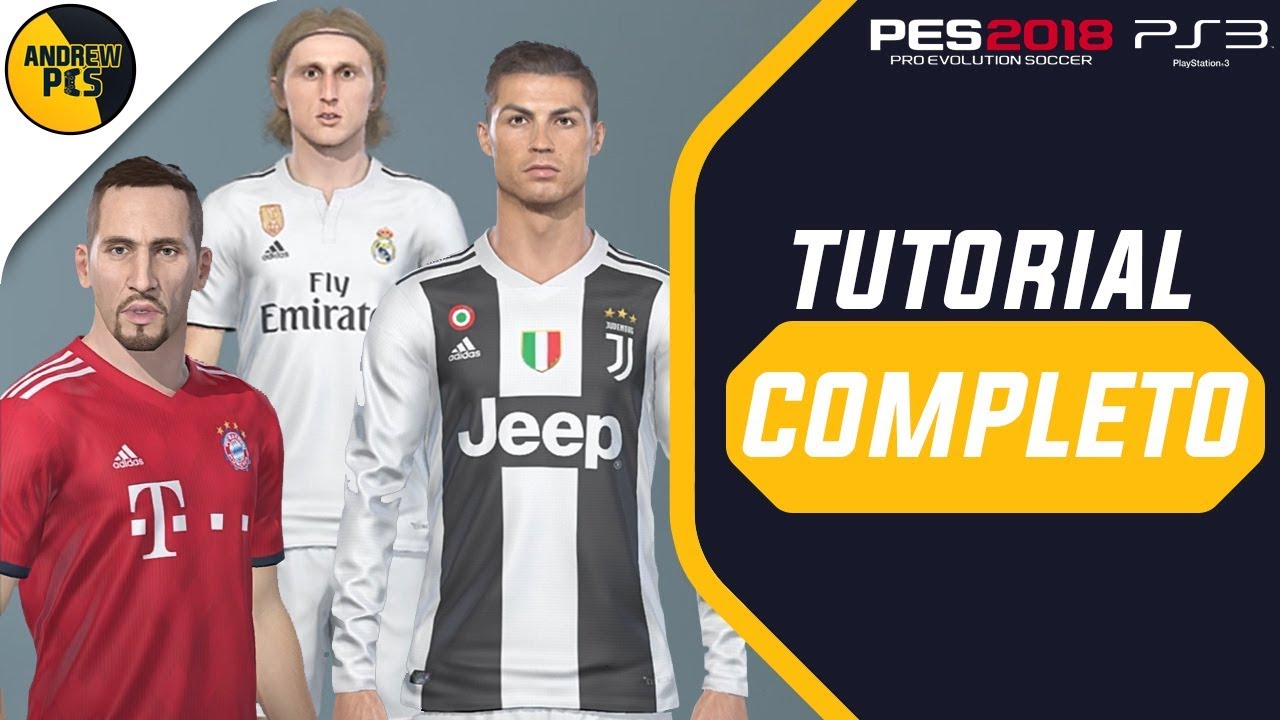 ¿CÓMO INSTALAR UN OPTION FILE? | PES 2018 PS3 || TUTORIAL COMPLETO